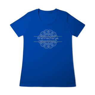 Nome do produto Camiseta Yoga Babylong Brahmacharya, Foque no Essencial