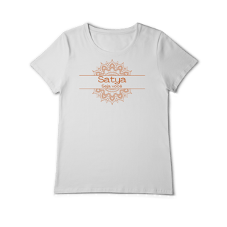 Nome do produto Camiseta Yoga Babylong Algodão Pima Satya – Viva Sua Verdade