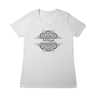 Nome do produto Camiseta Yoga Babylong Asteya – Viva com Integridade