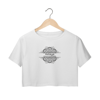 Nome do produto Camiseta Yoga Cropped Asteya – Viva com Integridade