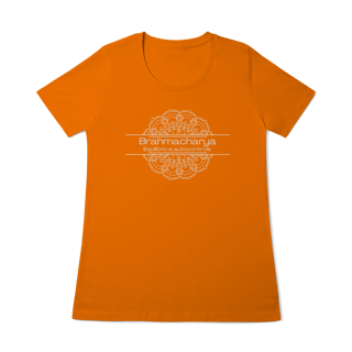 Nome do produto Camiseta Yoga Babylong Brahmacharya, Foque no Essencial