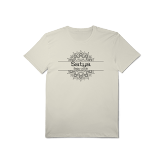 Nome do produto Camiseta Yoga Tradicional Algodão Pima Satya – Viva Sua Verdade