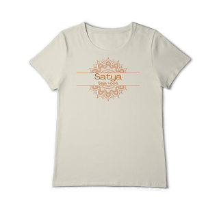 Nome do produto Camiseta Yoga Babylong Algodão Pima Satya – Viva Sua Verdade