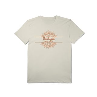 Nome do produto Camiseta Yoga Tradicional Algodão Pima Satya – Viva Sua Verdade