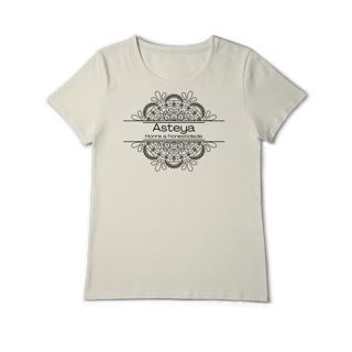 Nome do produto Camiseta Yoga Babylong Asteya – Viva com Integridade