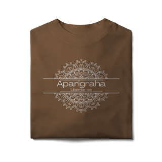 Nome do produto Camiseta Yoga Oversized Aparigraha, Liberte o que Não te Serve