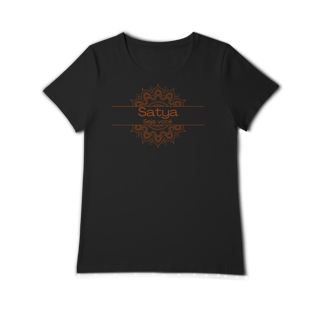 Nome do produto Camiseta Yoga Babylong Algodão Pima Satya – Viva Sua Verdade