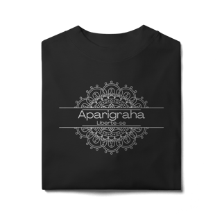 Nome do produto Camiseta Yoga Oversized Aparigraha, Liberte o que Não te Serve