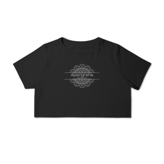 Nome do produto Camiseta Yoga Cropped Aparigraha, Liberte o que Não te Serve 