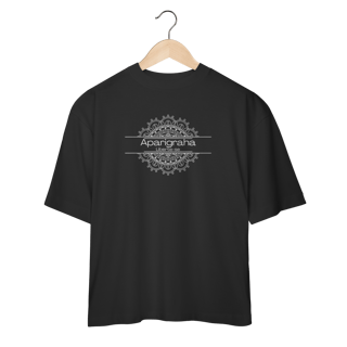 Nome do produto Camiseta Yoga Oversized Aparigraha, Liberte o que Não te Serve