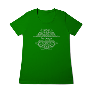 Nome do produto Camiseta Yoga Babylong Asteya – Viva com Integridade