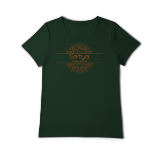 Nome do produto Camiseta Yoga Babylong Algodão Pima Satya – Viva Sua Verdade