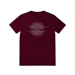 Nome do produto Camiseta Yoga Tradicional Aparigraha, Liberte o que Não te Serve