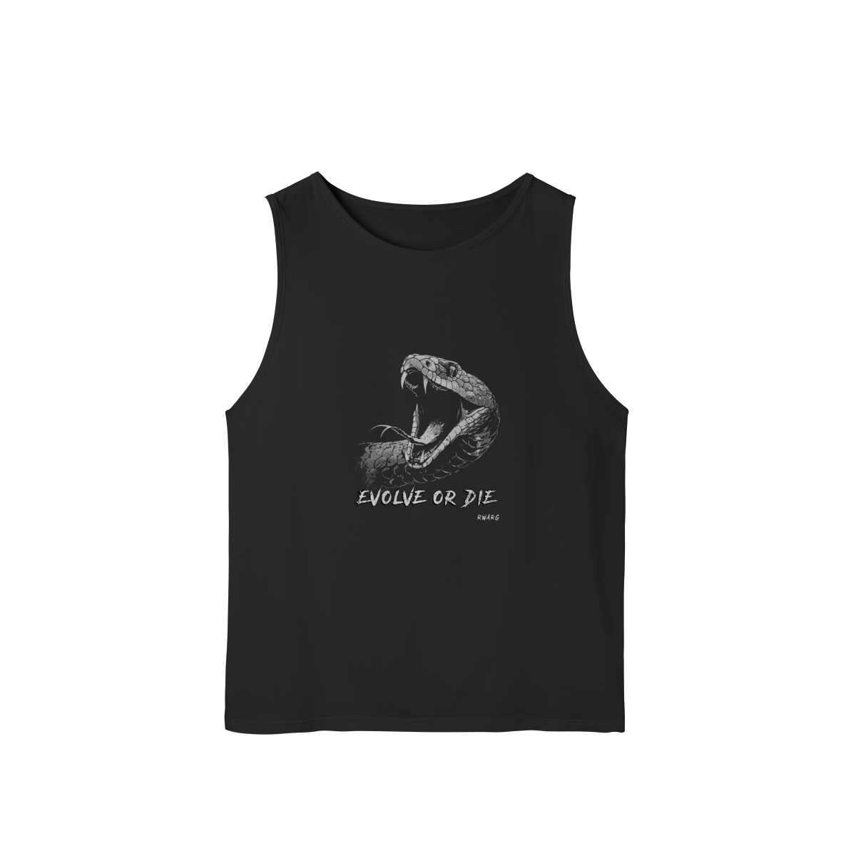 Nome do produto: Regata Sport Dry Masc - Evolve or Die (Viper)