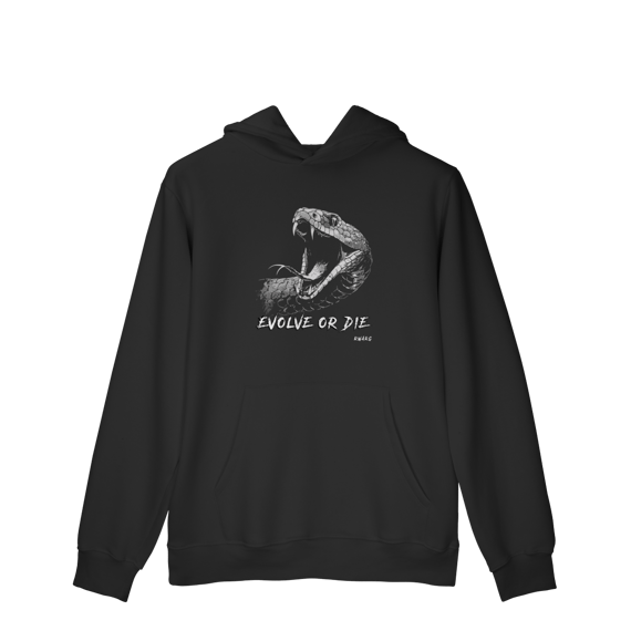 Moletom Canguru - Evolve or Die (Viper)