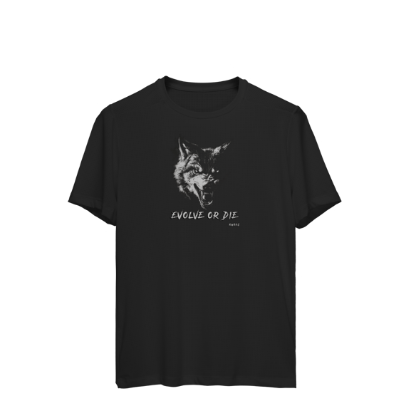 Camiseta Sport Dry UV - Evolve or Die (Lobo)