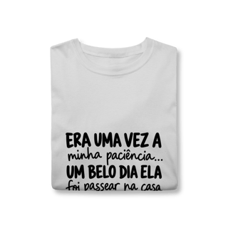 Nome do produto Camiseta Era uma vez