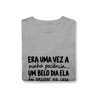 Nome do produto Camiseta Era uma vez