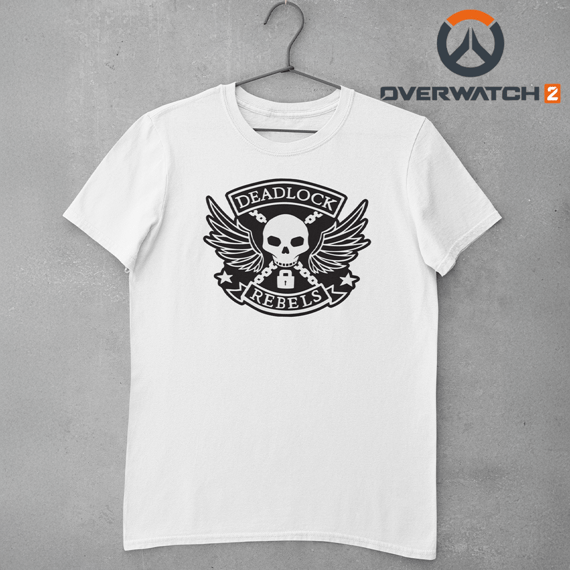 Deadlock Rebels - Plus Size - Camiseta Clara