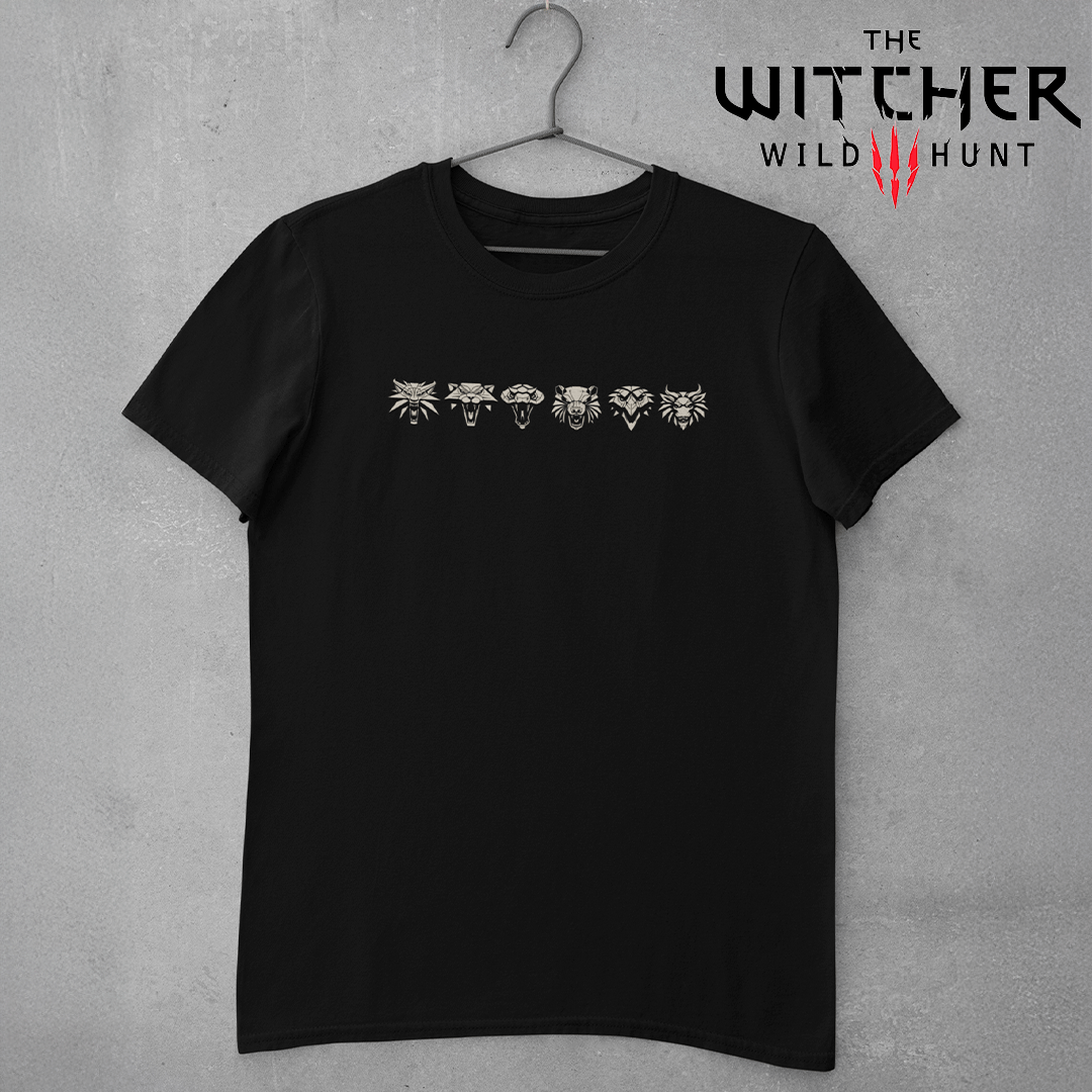 Nome do produto: Camiseta Witcher Schools