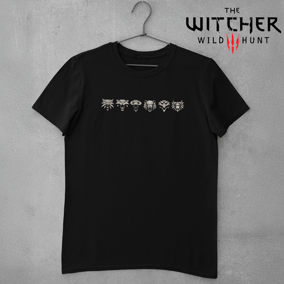 Camiseta Witcher Schools