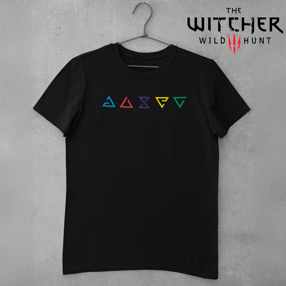 Camiseta Signs of the Witcher