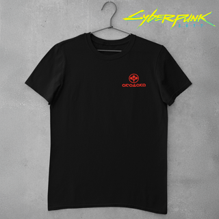 Camiseta Arasaka Corp – Night City Series
