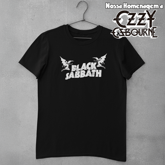 Camiseta BLACK SABBATH LOGO CLÁSSICO – Eternal Legend Series