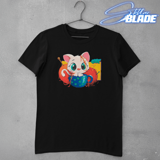 Camiseta Gato de Xion – Stellar Blade Edition - Plus Size