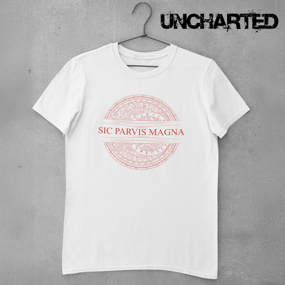 Camiseta Astrolábio de Drake – Uncharted Series - Plus Size