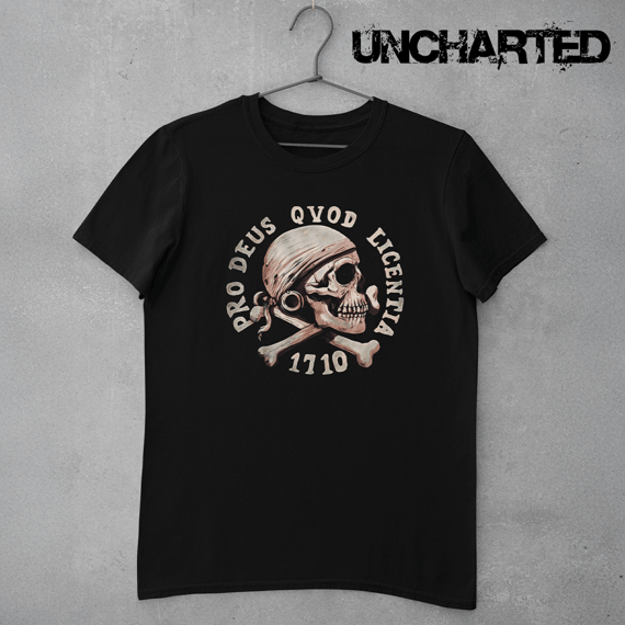 Camiseta Uncharted Henry Avery 1710 F - Plus Size