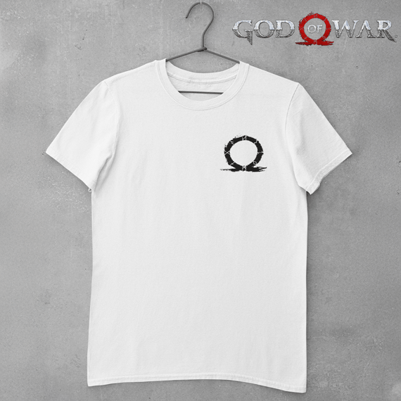 Camiseta God of War - Pocket Black Plus Size