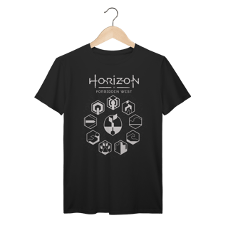 Nome do produtoCamiseta Horizon Forbidden West GAIA Protocol Black