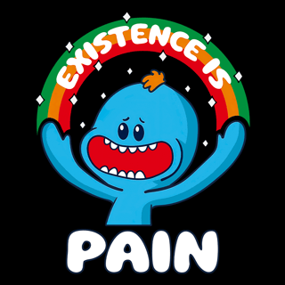 Nome do produtoCute Pain Meeseeks Rainbow Edition