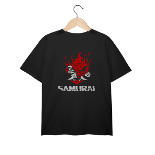 Nome do produtoCamiseta SAMURAI//2077 – Night City Series - Plus Size