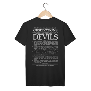 Nome do produtoCamiseta Gótica Literária Wednesday Addams Exclusiva (Estampa Frente e Verso V2)