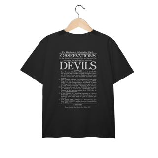 Nome do produtoCamiseta Gótica Literária Wednesday Addams Exclusiva (Plus Size - Estampa Frente e Verso V2)