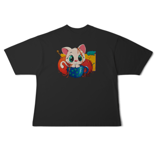 Nome do produtoCamiseta Gato de Xion – Stellar Blade Edition - Oversized