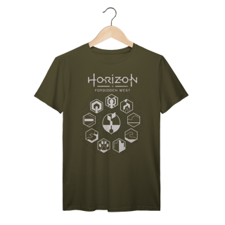 Nome do produtoCamiseta Horizon Forbidden West GAIA Protocol Black
