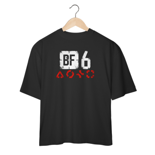 Nome do produtoCamiseta Battlefield 6 Classes Center Black - Oversized