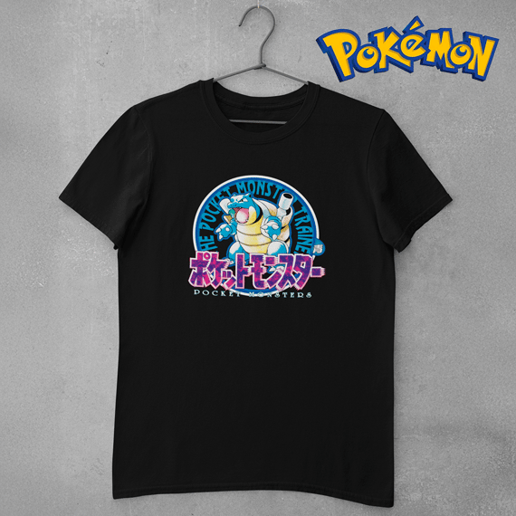 Camiseta Pokémon Blue - Plus Size