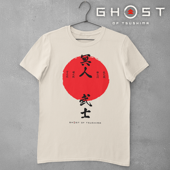 Camiseta Ghost of Tsushima O Fantasma Exclusiva