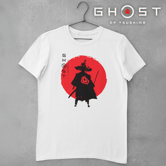 Camiseta Ghost of Tsushima O Andarilho Exclusiva - Plus Size