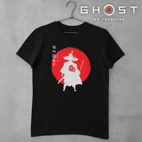 Camiseta Ghost of Tsushima O Andarilho Exclusiva (Black)