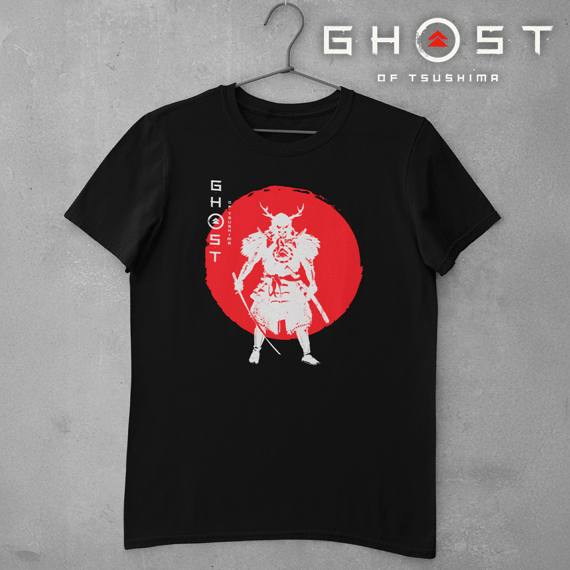 Camiseta Ghost of Tsushima Armadura do Clã Sakai Exclusiva (Black) - Plus Size