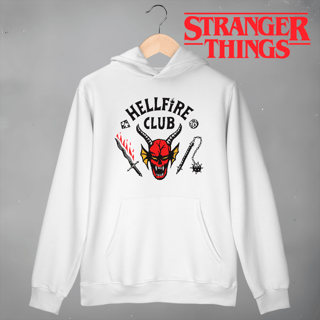 Nome do produtoMoletom Stranger Things Hellfire Club - Canguru