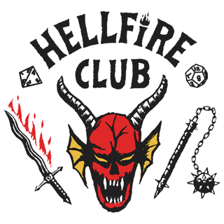 Nome do produtoCamiseta Stranger Things Hellfire Club V2