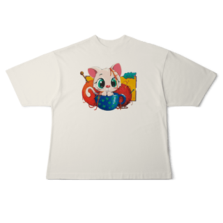 Nome do produtoCamiseta Gato de Xion – Stellar Blade Edition - Oversized