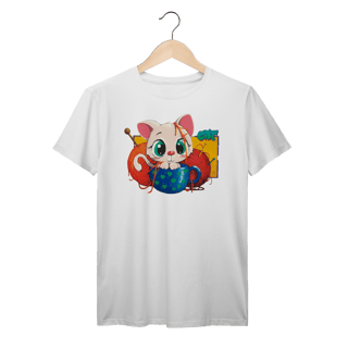 Nome do produtoCamiseta Gato de Xion – Stellar Blade Edition