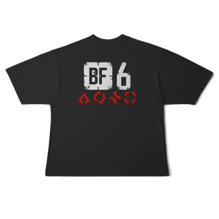 Nome do produtoCamiseta Battlefield 6 Classes Center Black - Oversized